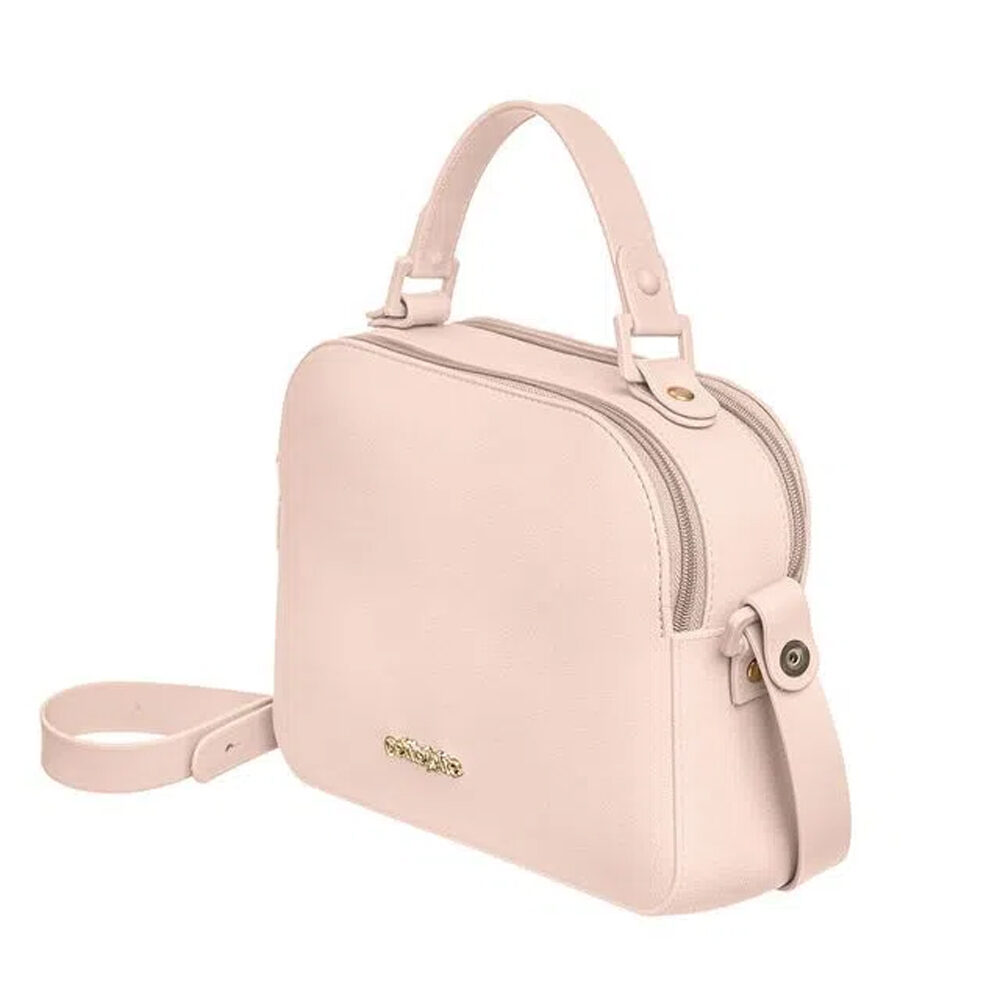 Bolsa Transversal Petite Jolie Cec Lia Nude New Pj Loja Lemis