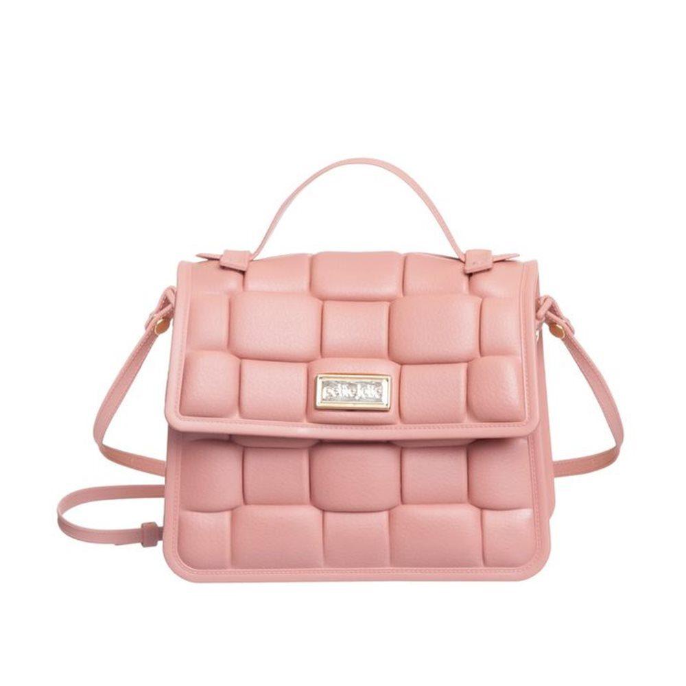 Bolsa Feminina Vic Tiracolo Petite Jolie Rosa Antigo PJ10410 Loja Lemis