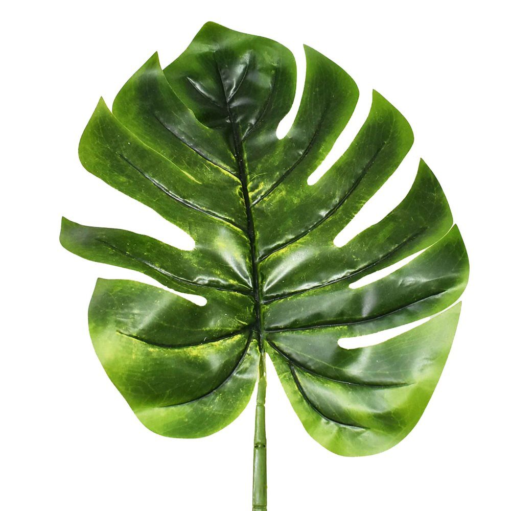 Folhagem Artificial Folha Costela-de-Adão Verde 75cm - Loja Lemis