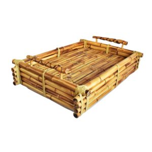 Bandeja Bambu Flutuante Casa 640