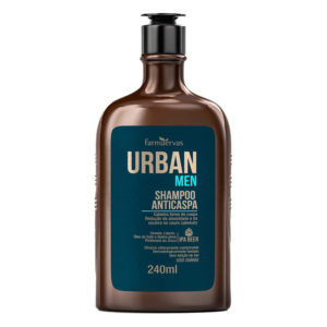 Shampoo Masculino Anticaspa 240ml Urban Men Farmaervas