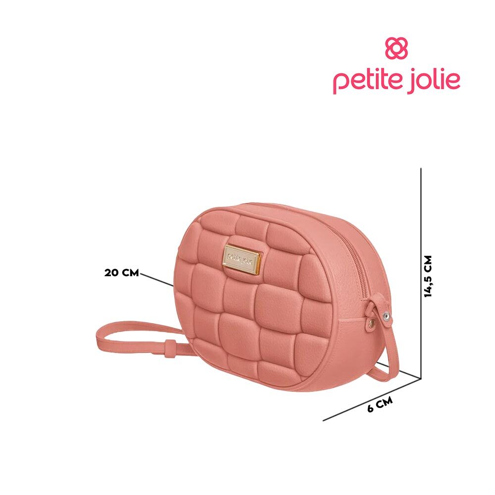 Bolsa Feminina Pequena Jill J- Lastic Rosa Shock Petite Jolie