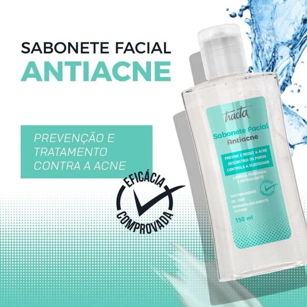 Sabonete Facial Acne Free - 500ml
