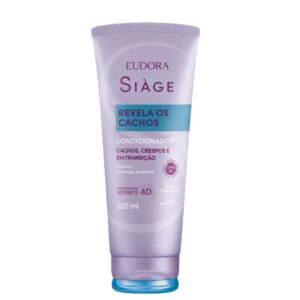 Condicionador para Cabelos Cacheados Revela Os Cachos Ondulados 200ml Eudora Siàge