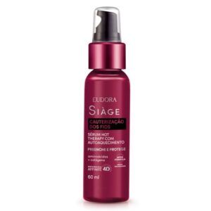 Sérum Hot Eudora Cauterização dos Fios Auto Aquecimento Therapy 60ml Siàge