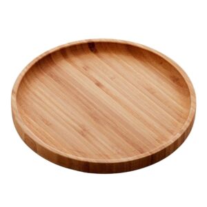 Bandeja Tabua de Bambu para Petisco Round Lyor 20cm