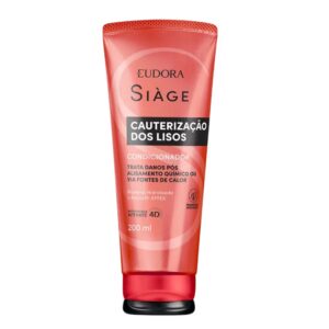 Condicionador Reconstrução Cauterização dos Lisos Reparação 200ml Eudora Siàge