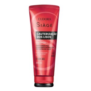 Shampoo Reconstrução Cauterização dos Lisos Reparação 250ml Eudora Siàge