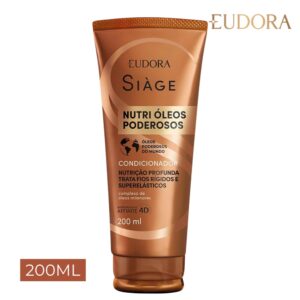 Kit Shampoo e Condicionador Nutrição Nutri Óleos Poderosos Cabelos Secos Eudora Siàge