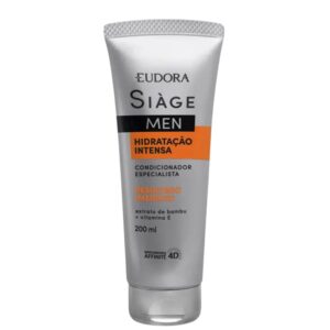 Condicionador Masculino Hidratação Intensa Nutrição 200ml Eudora Siàge Men