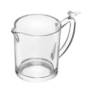 Jarra Leiteira de Cristal Ecológico Transparente Pássaro Bird 250ml Wolff