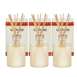 Kit 3 Difusor de Ambientes Aromas Gengibre Granado Terrapeutics com Varetas 250ml