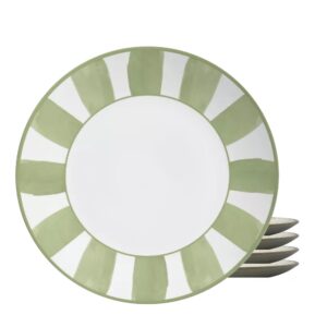 Jogo 4 Pratos Raso Coup Nature By Aurora 29cm Cerâmica Alleanza