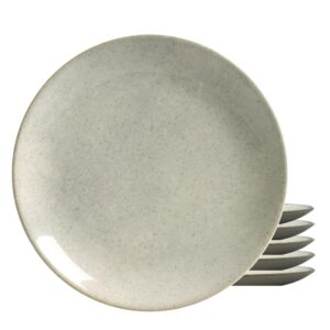 Jogo 6 Pratos Raso Cor Bege Coup Mali 29cm Cerâmica Alleanza