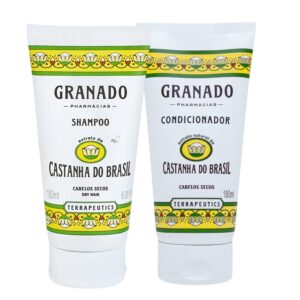 Shampoo e Condicionador 180ml Castanha do Brasil Cabelos Secos Granado
