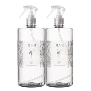 Kit 2 Água Perfumada Aromatizante Life Perfume para Tecidos Roupas Casa MAM Aromas 1L
