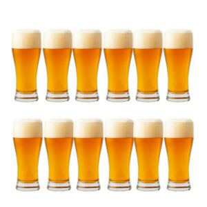 Jogo 12 Copo de Cerveja Chopp de Vidro Tulipa Bar Restaurante 315ml Em Casa Tem