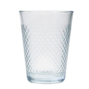 Copo de Vidro 200ml Suco Refrigerante Água Diamond Cut Fratelli