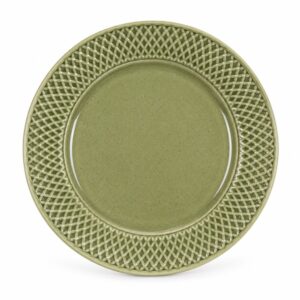 Prato Raso de Cerâmica Verde Esmeralda 29,5cm Plus Alleanza Mesa Posta
