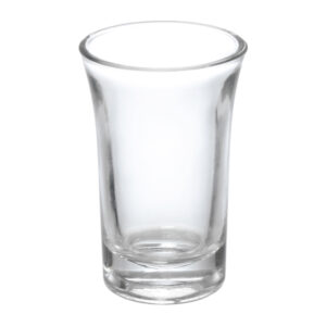 Copo de Shot Dose Vidro Transparente Copinho para Cachaça Tequila Base Resistente 40ml Haüskraft