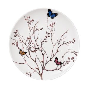 Prato de Sobremesa de Cerâmica Branc Birds Em Casa Tem 20cm