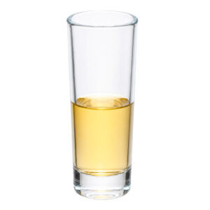Copo de Shot Dose Vidro Titanium Copinho Cachaça Tequila Resistente Luxo 65ml Haüskraft Premium