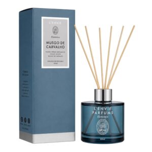 Difusor de Perfume Musgo de Carvalho Floral Aquoso Amadeirado Lenvie 200ml